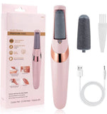 WEIMEI Electric Foot File – Rechargeable Callus Remover with Dual Speed & 2 Roller Heads